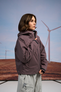 Куртка Nothomme Blue Lightweight Hardshell Jacket "Grape Purple" Women’s