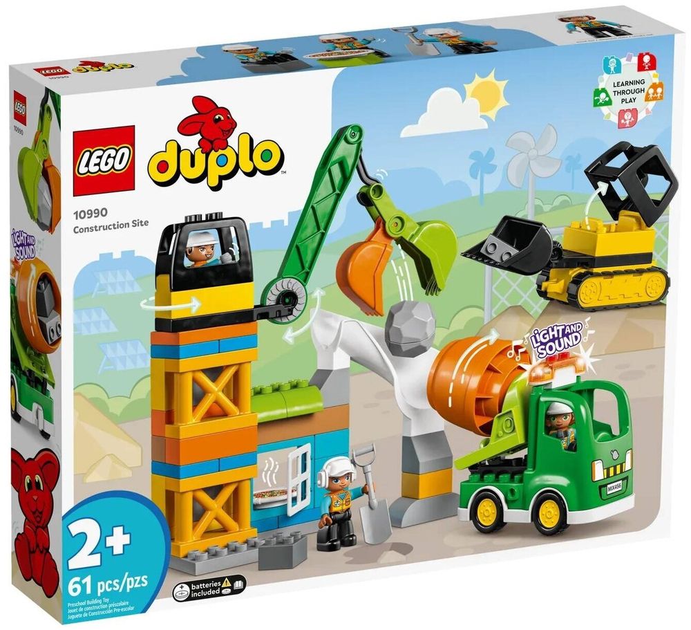 Конструктор LEGO DUPLO 10990 Строительная площадка