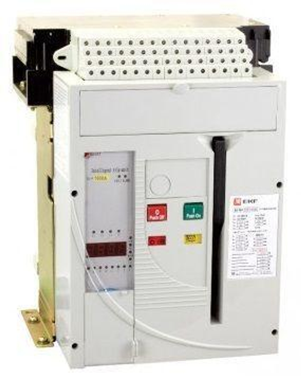 Выключатель автоматический 3п 3200/2900А 80кА ВА-45 PROxima стац. EKF mccb45-3200-2900