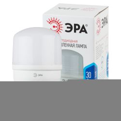 Лампа светодиодная ЭРА STD LED POWER T100-30W-4000-E27 E27 / Е27 30Вт кoлокол нейтральный белый свет