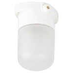 Светильник ЭРА НББ 02-60-001 для бани и сауны керамика/стекло прямой IP54 E27 max 60Вт белый НПБ400