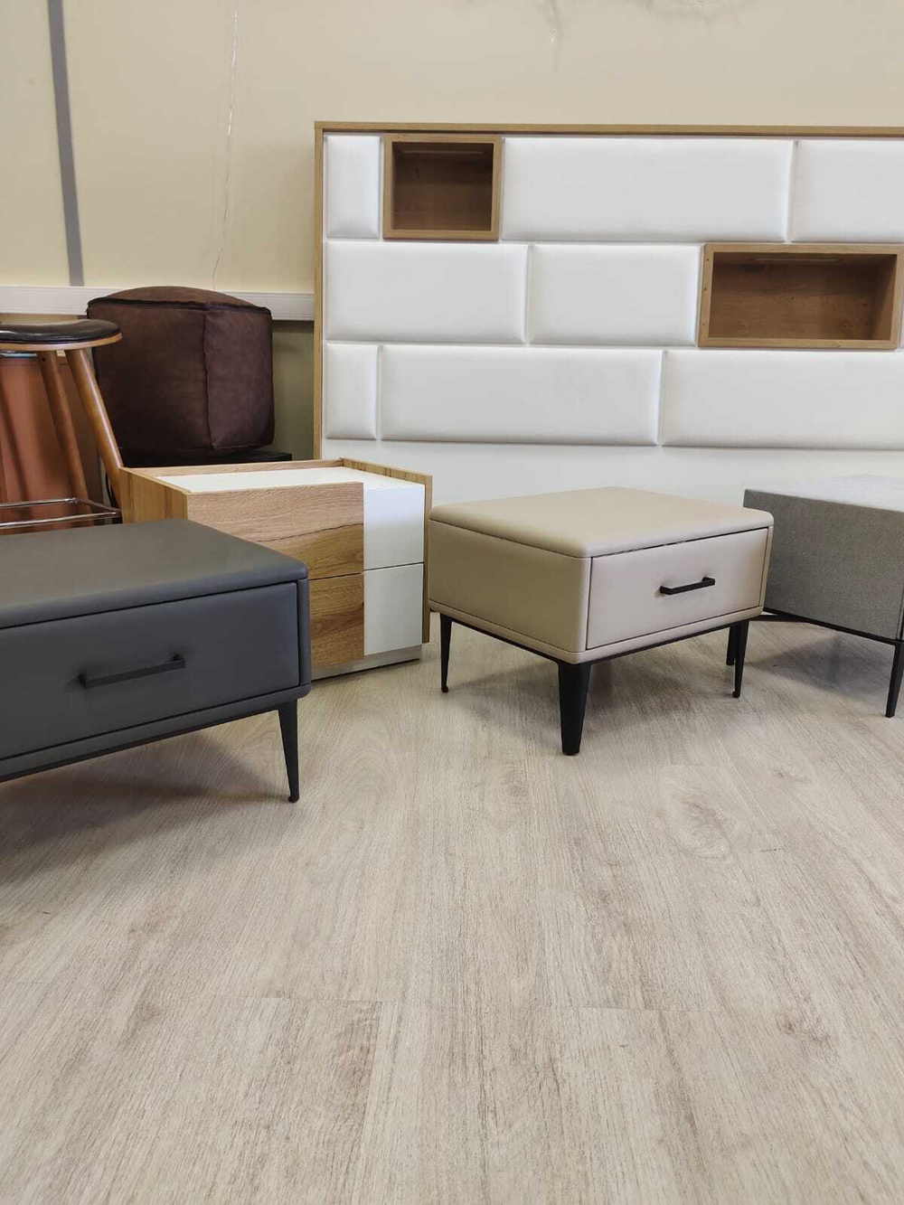 Тумба прикроватная GNS190 бежевая