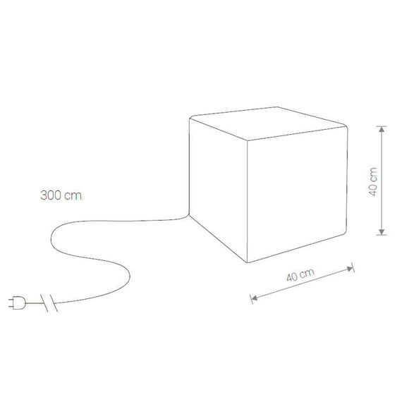 Уличный светильник Nowodvorski Cumulus Cube 8966