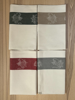 Набор кухонных полотенец 4шт Milano чайники