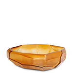 Чаша Guaxs Cubistic Clear/Gold, 40 см