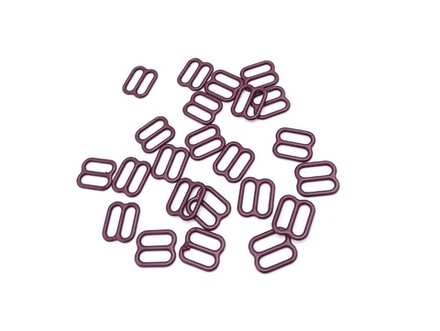 Регуляторы, 10 мм, металл, бургунди, шт