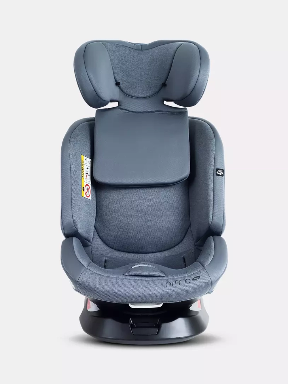 Автокресло RANT UB619 "NITRO New" isofix Grey группа 0+-1-2-3 (0-36 кг)