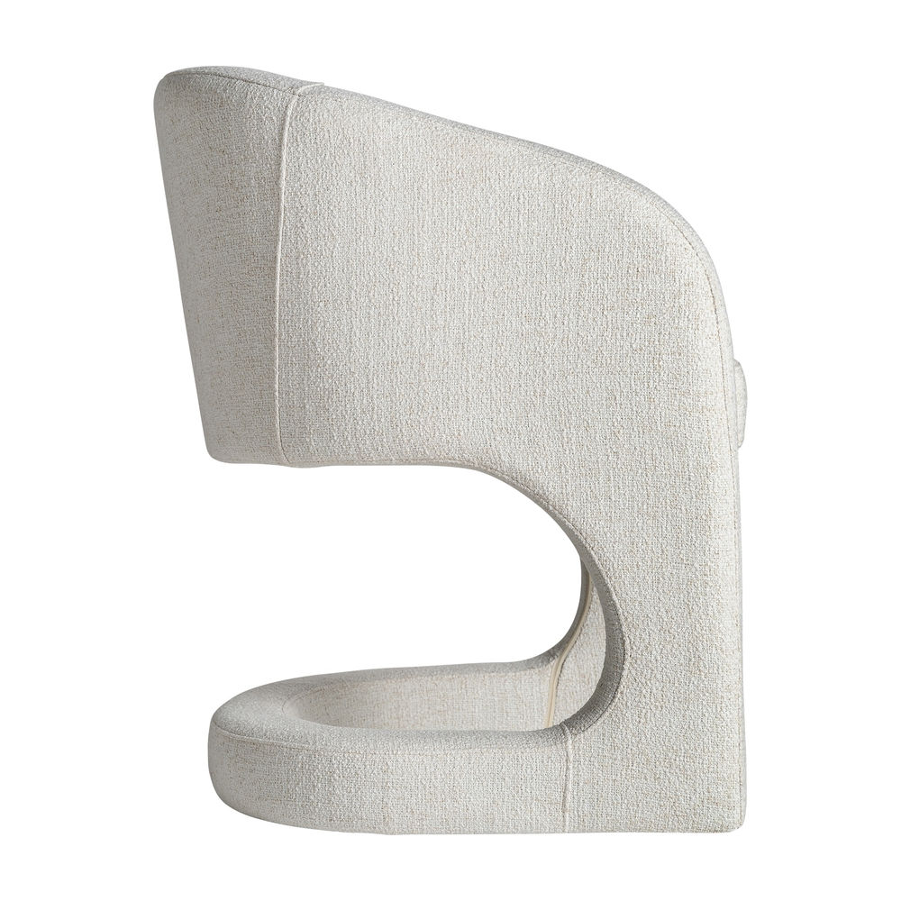 Кресло Bilais кремового цвета