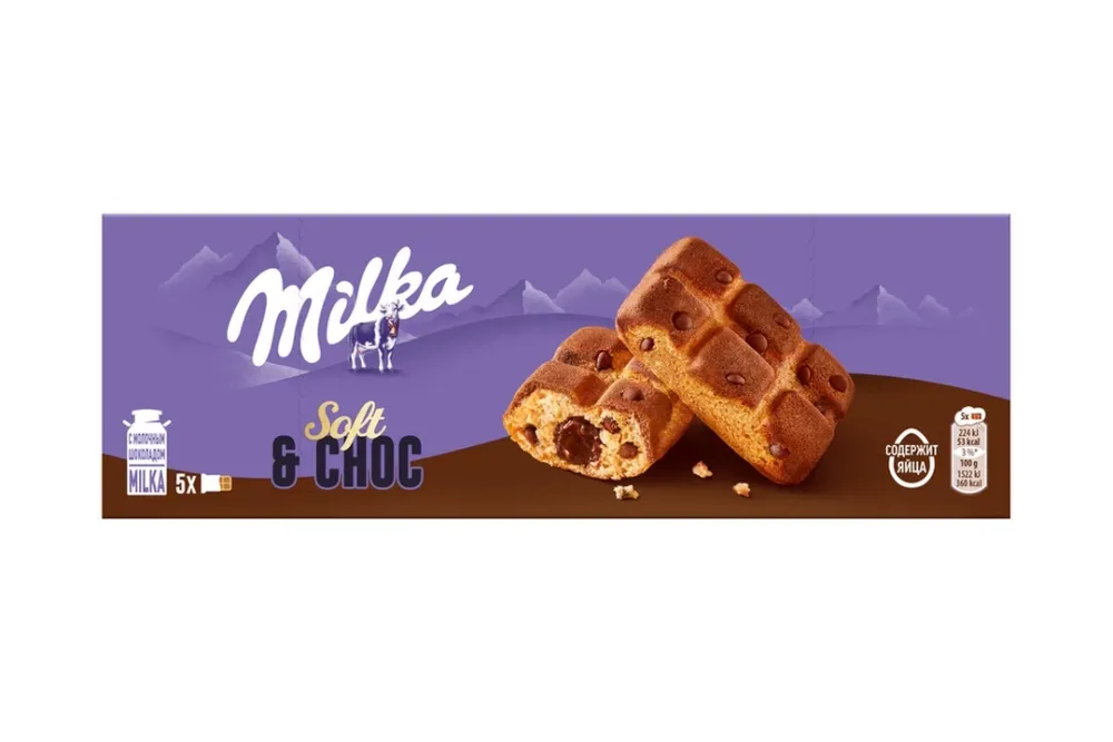 Пирожное бисквитное Milka 27гр