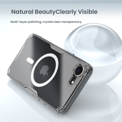 Чехол усиленный от Nillkin с поддержкой MagSafe для iPhone 16e, серия Nature TPU Pro Magnetic