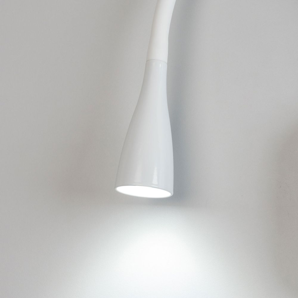 Citilux Рио CL704380N LED Светильник гибкий с USB Белый