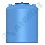 Емкость Анион цилиндрическая с дыхательным клапаном 1140 л. вертикальная (1080x1080x1360см;синий) - арт.559387