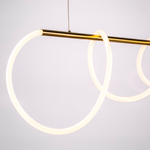 637083 Люстра CORINTO 40W LED 2850LM ЗОЛОТО 3000K IP20