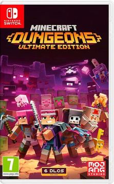 Minecraft Dungeons Ultimate Edition (Nintendo Switch, Русские субтитры, Б/У)