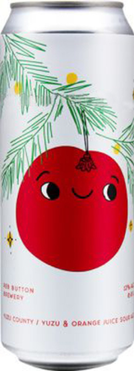 Пиво Рэд Баттон Юзу Каунти Хэппи Нью Иа 25/26 / Red Button Yuzu County Happy New Year 25/26 0.45 - банка