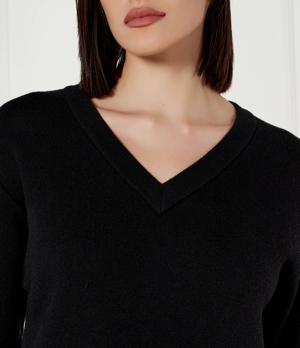 Хлопковое платье DKNY - черный(D2G4A160)