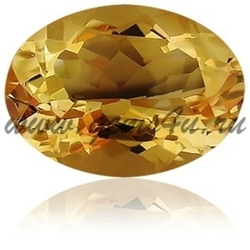 Цитрин (овал 8.00 х 6.00 мм)