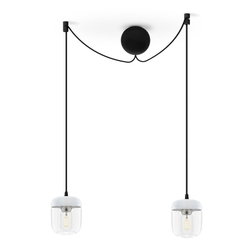 Плафон acorn white steel