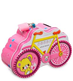 BX- 11/3 Металлическая копилка «Велосипед»