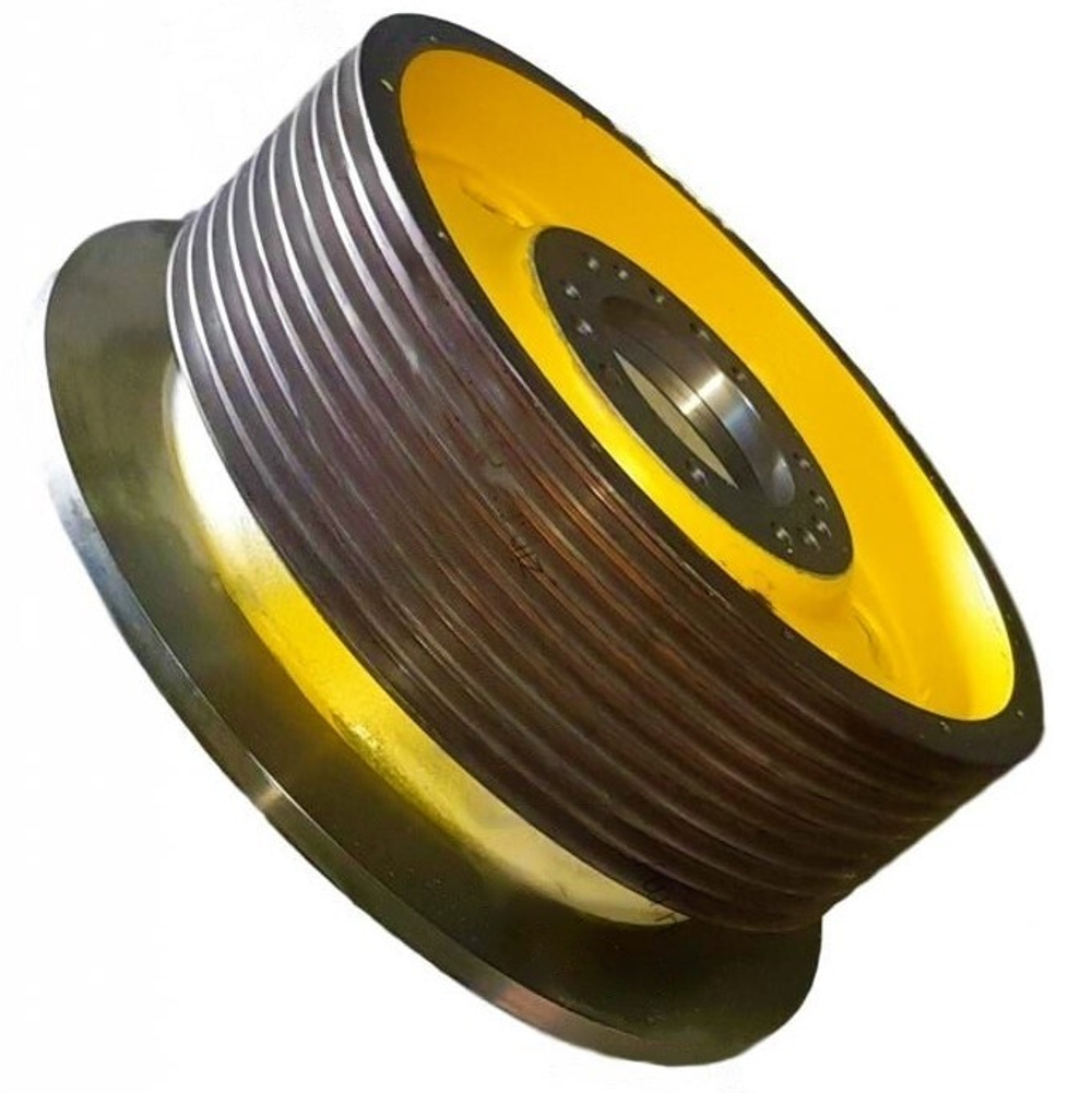 Канатоведущий шкив лебедки PMS420  D450х9х10 мм V45°
