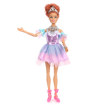 Кукла 29 см София, руки и ноги сгиб, балерина, ресницы, акс, кор (Карапуз)