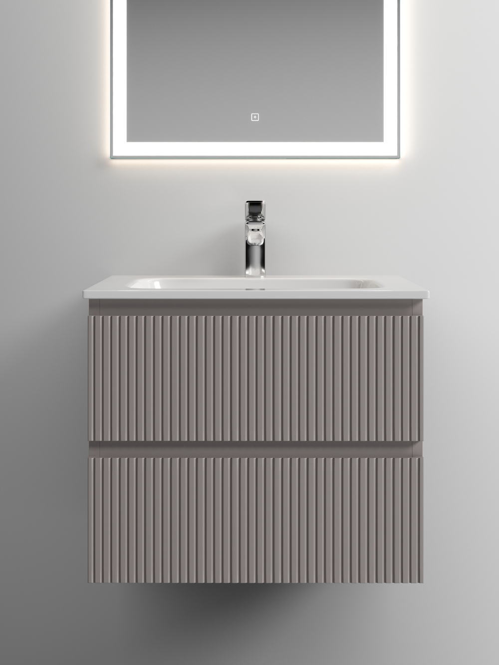 Тумба с раковиной Sancos Snob T 60 см SNT60SM doha soft