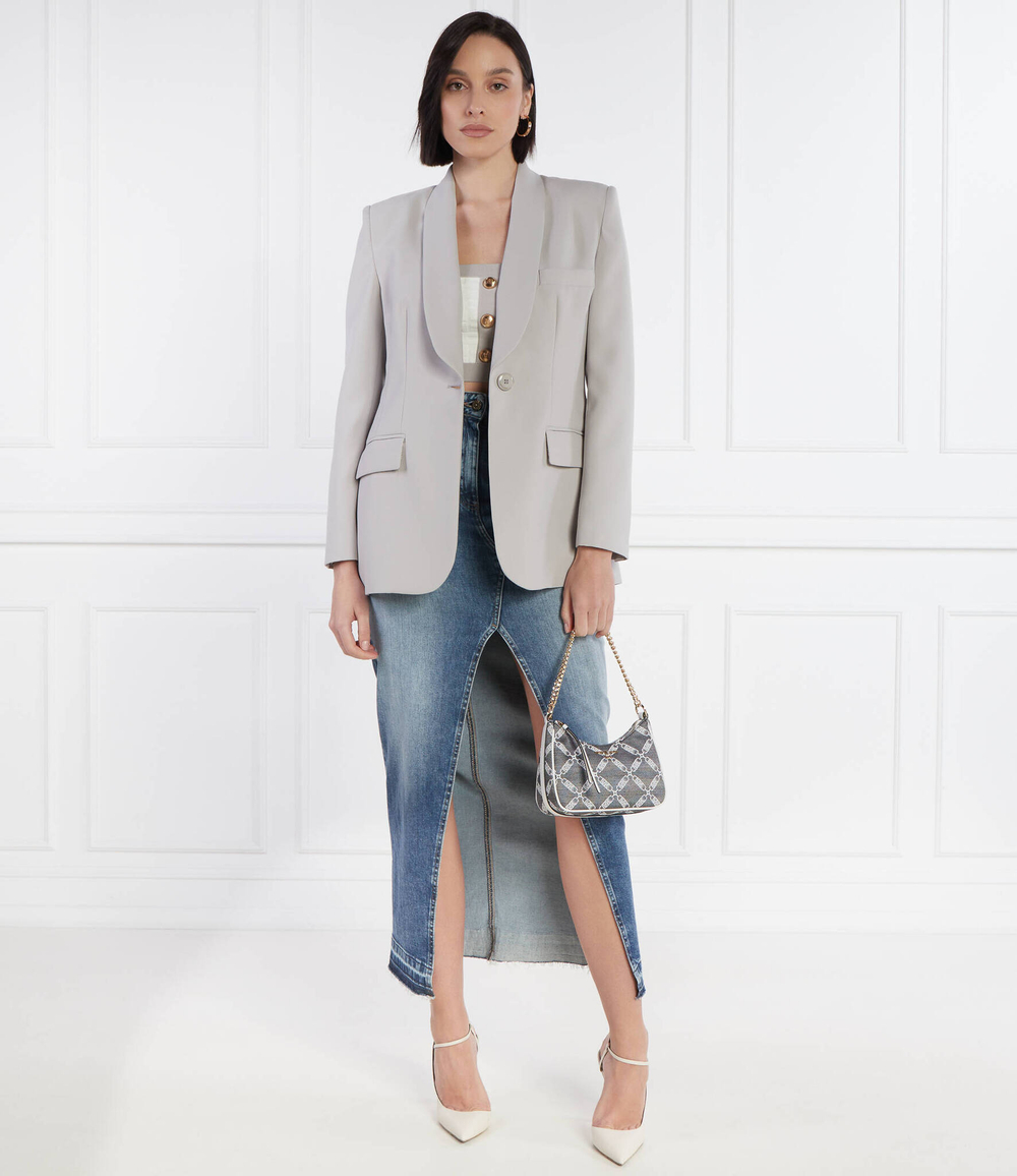 Сумка-мессенджер/клатч Michael Kors - серый(32S4GT9C1J)