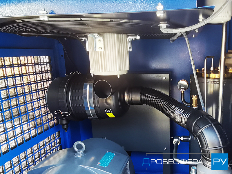 Компрессор KraftMachine KM30-10рВ-IP23-Hanbell