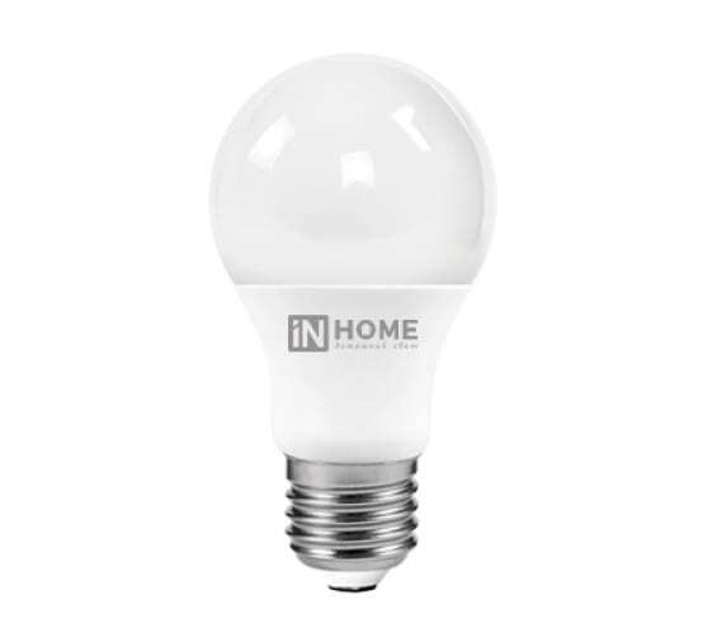 Светодиодная лампа IN HOME LED -A60 10Вт 230В Е27 6500К 900Лм