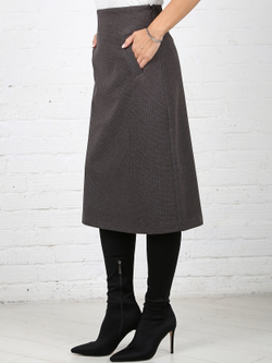 Юбка 2672707 серый