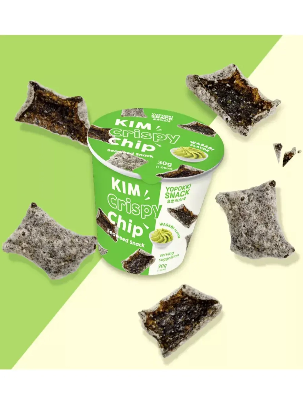 Чипсы из морской капусты со вкусом Васаби 30 г * 3 шт
