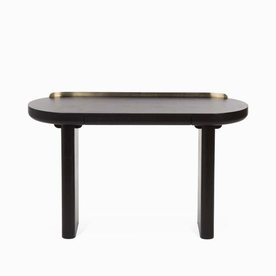 Письменный стол Salmon 128х50 черное дерево