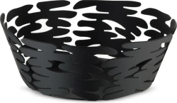 Alessi Корзина Barket 18x6,5 см черная