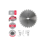 Диск пильный универсальный SUPERIOR 350х3.5х30H 28T A=18º ATB Woodwork 35.350.28