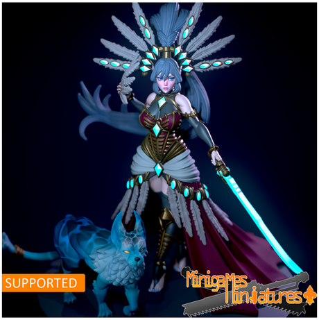 Фигурка-миниатюра Принцесса космических эльфов✿◡‿◡)