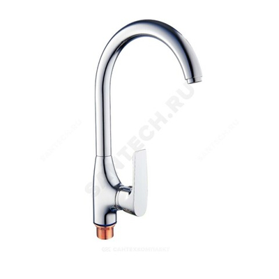 Смеситель для кухонной мойки ручка сбоку одноручный ЭЛИТ Профсан PSM-100-3