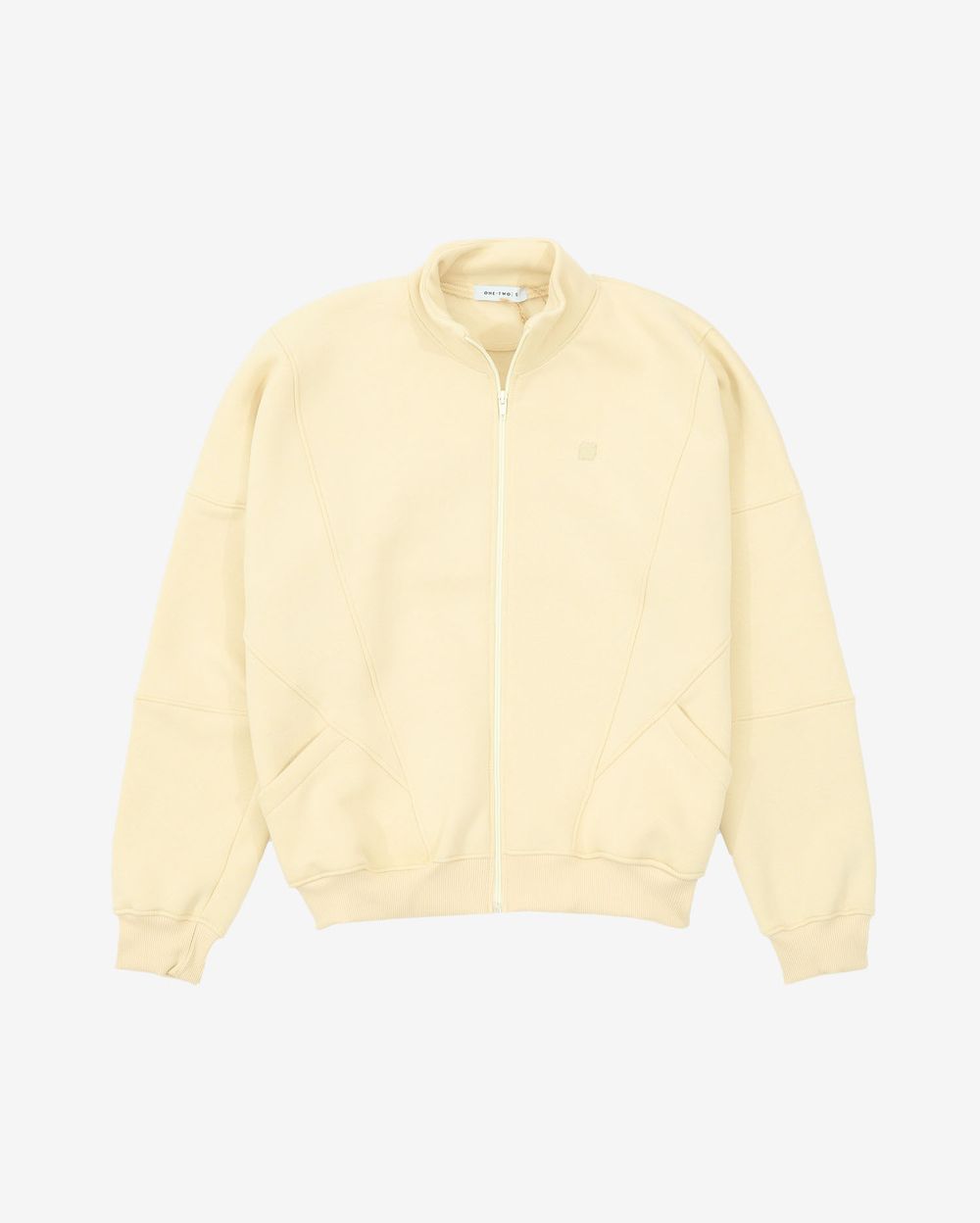 Толстовка One Two Summer Sand Zip-Up бежевая