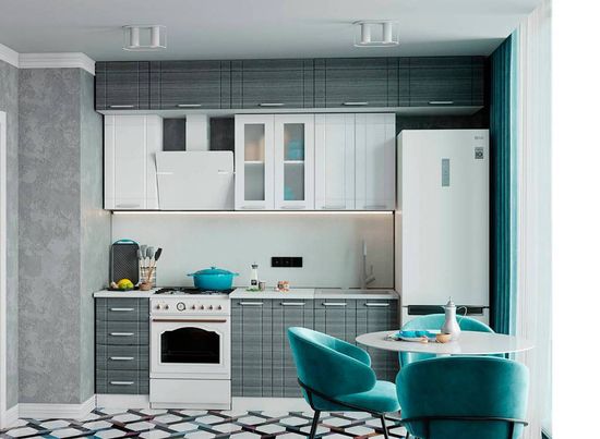 вариант компоновки модульная кухня БОМБЕЙ