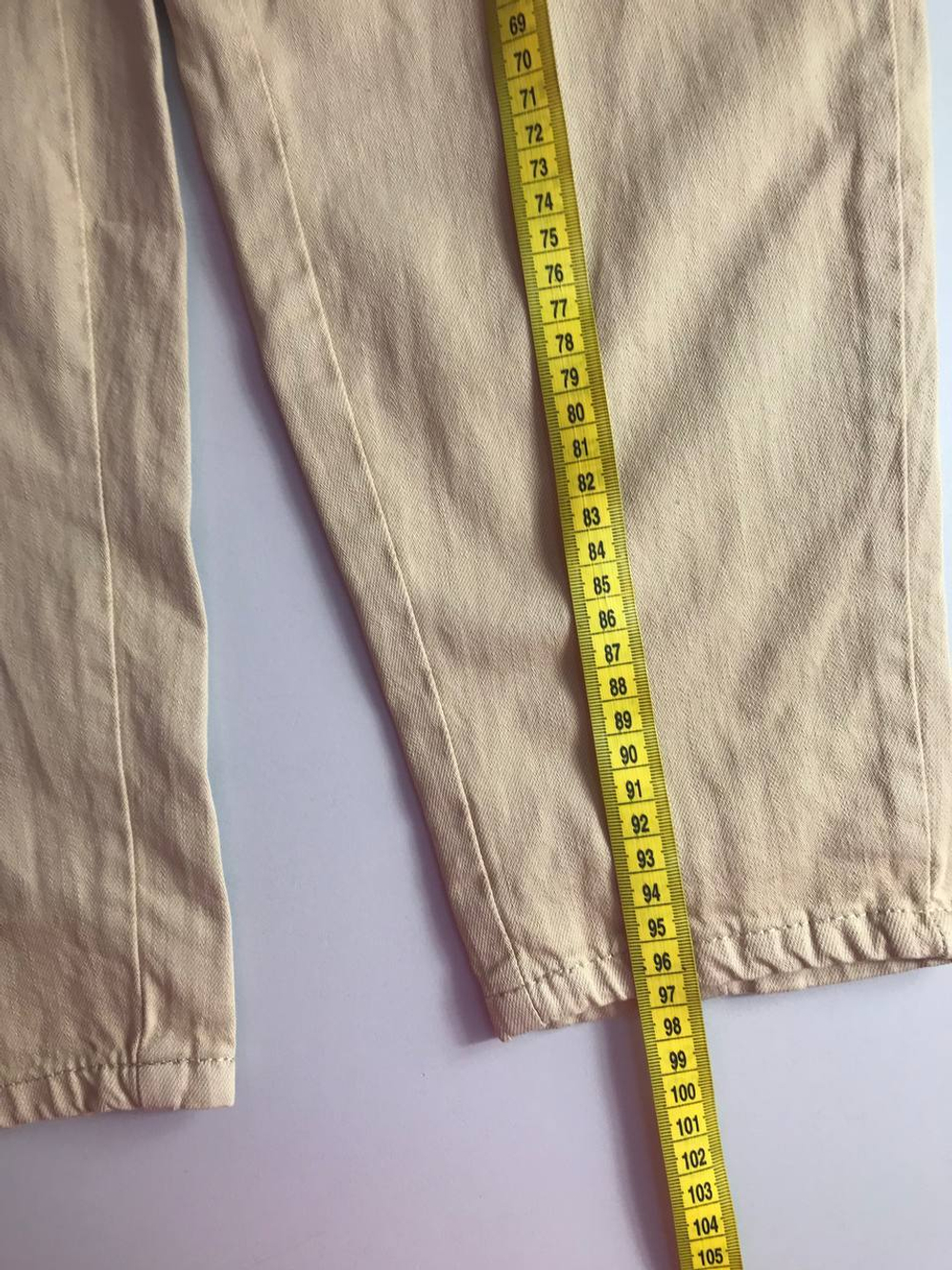 Джинсы Stradivarius модные, маркировка S, визуально 44 размер