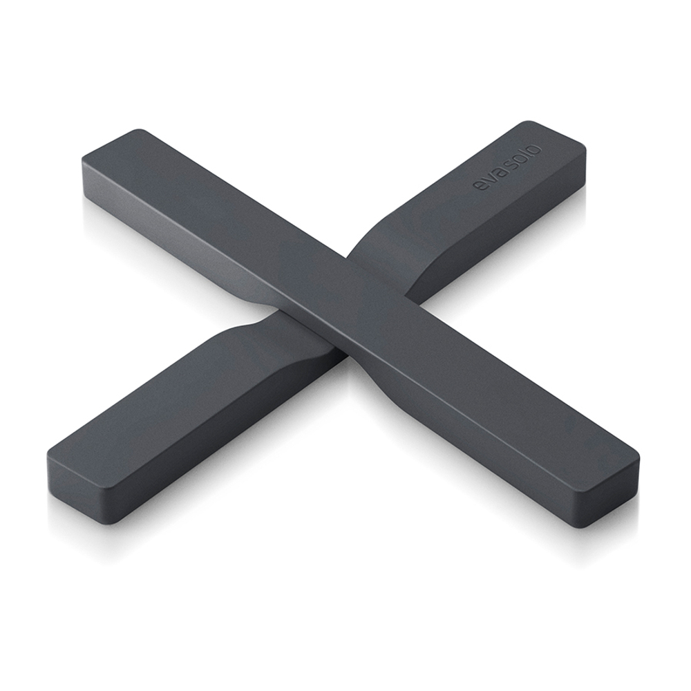 Подставка под горячее магнитная magnetic trivet, серая