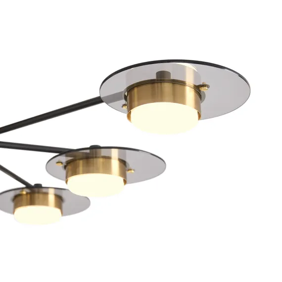 Люстра FR5513PL-06BBZ Месяц / Moon GX53x6 Freya fr5513pl-06bbz