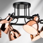 761063 Люстра ACROBATA 6х40W E14 РОЗОВОЕ ЗОЛОТО