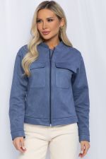 Бомбер Александра (джинс) Б13134-2М LT Collection