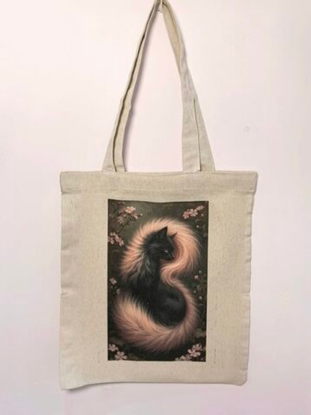 Сумка-шопер женская "Кот"