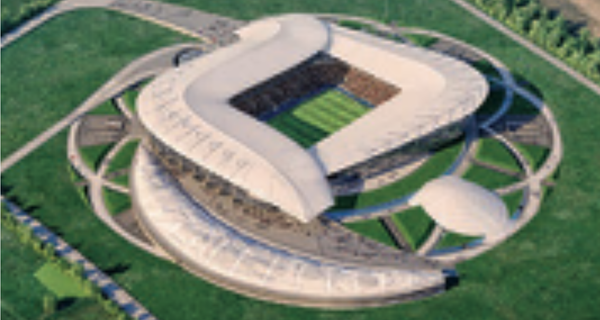 Защитное покрытие железобетонных конструкций футбольного стадиона к ЧМ 2018 в г. Ростов-на-Дону