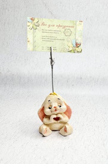 Держатель для фото/визиток "Зайка"