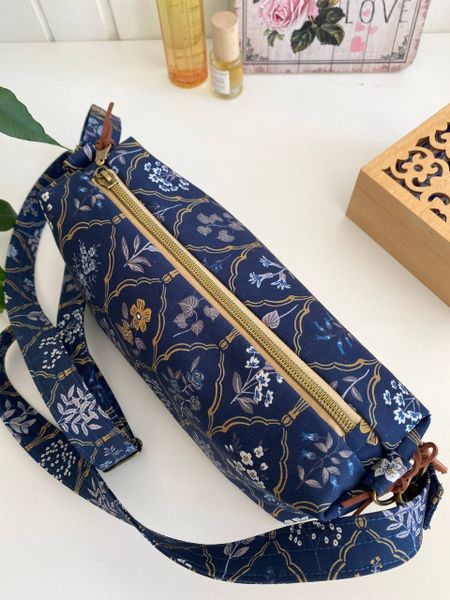 ПРЕДЗАКАЗ, ЦВЕТОЧНЫЙ АРАБЕСК, синий, 100% хлопок 4