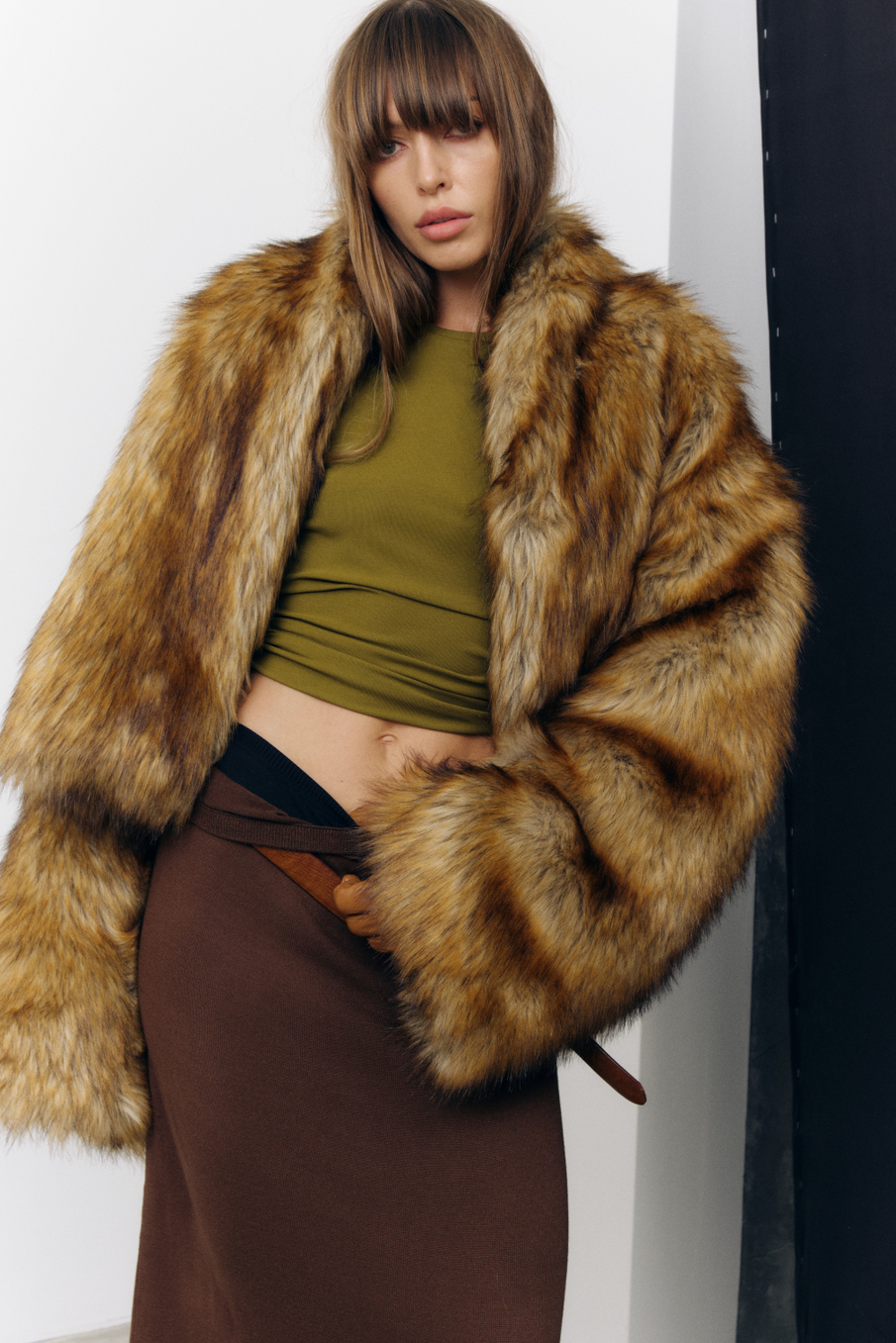 Эко-шуба Lisa Patrikeevna | Рыжий