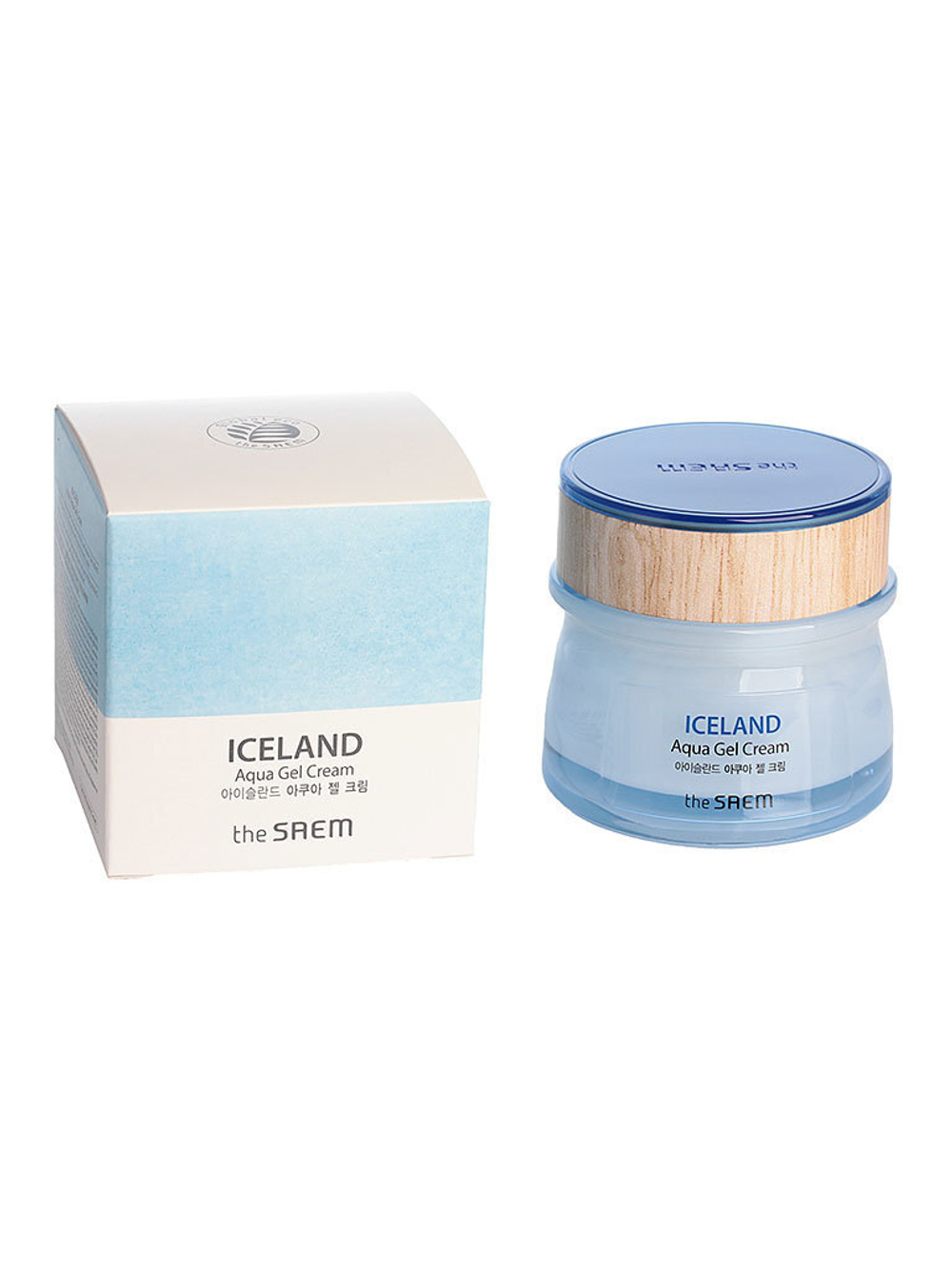 Крем-гель для лица увлажняющий The Saem Iceland Aqua Gel Cream 60мл.