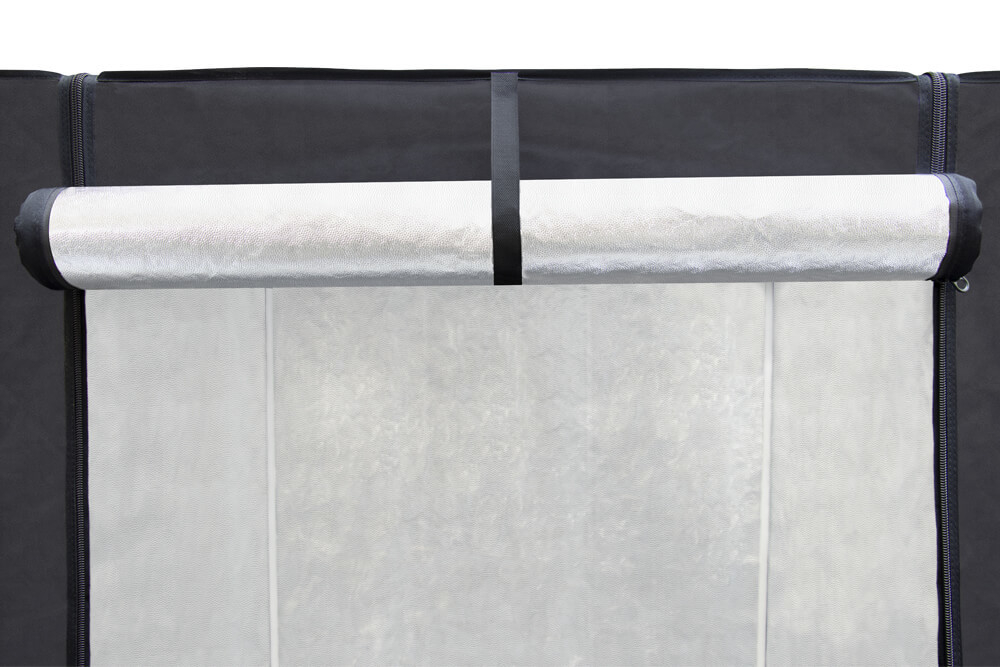 Гроутент GARDEN HIGHPRO PROBOX ECOPRO 100, дверь удобно закрепляется сверху.